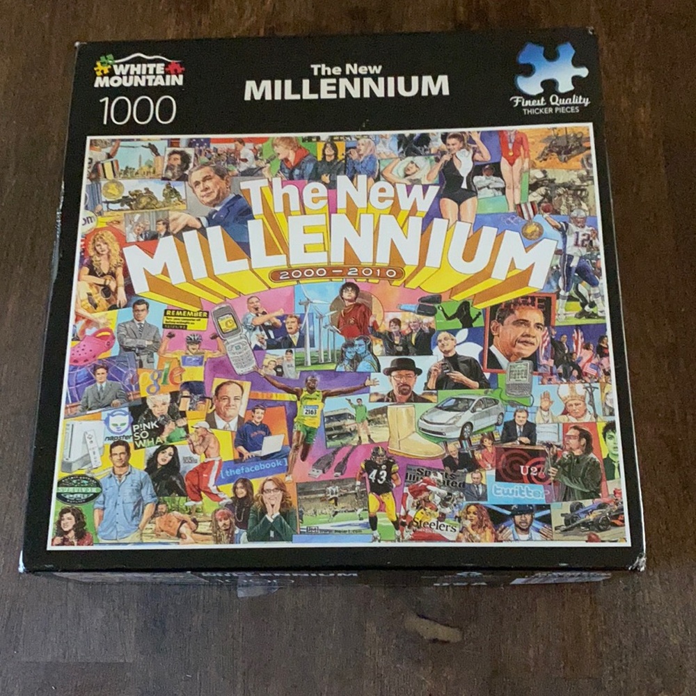 1000 piece White Mountain ‘The New Millennium’